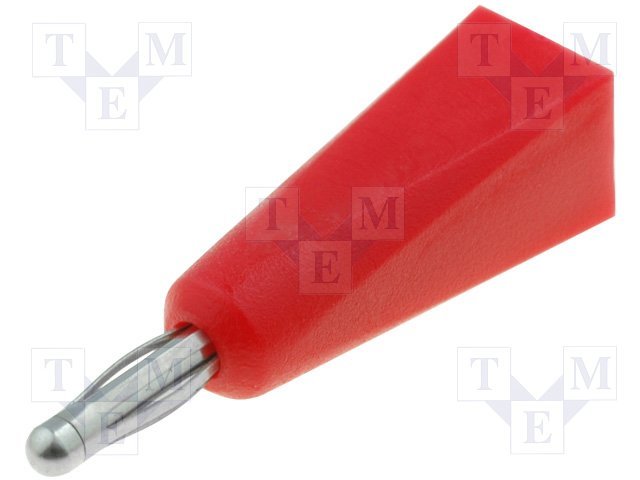 Testera štekers, 2mm, 5A, sarkanā krasa