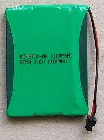 Akumulatori Kinetic MH1100P3BC Ni-Mh, 1100mAh, 3.6V 87gr.