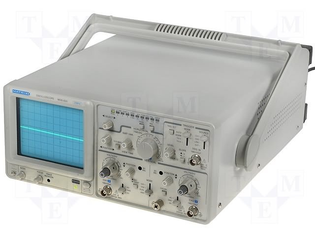 OS-MDS620 Oscilografs analoga-ciparu, 2 kanali, 20MHz