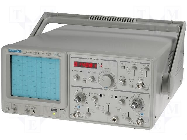 OS-MOS620FG Oscilografs analoga, 2 kanali, 20MHz
