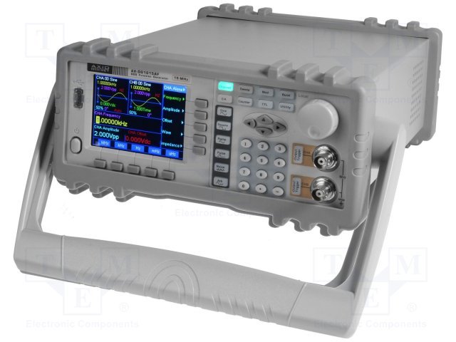 AX-DG1015AF Signala generators Band: ≤15MHz, 3.5" TFT-LCD, Channels:2, Pēc iepriekšēja pasūtījuma