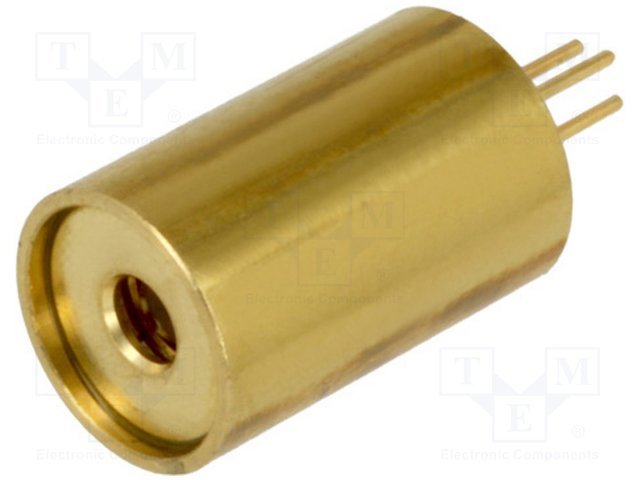 HLDPM10-650-3 Lazeru diode 650 nm, 3mW, DC3V, D10.5x25.3mm