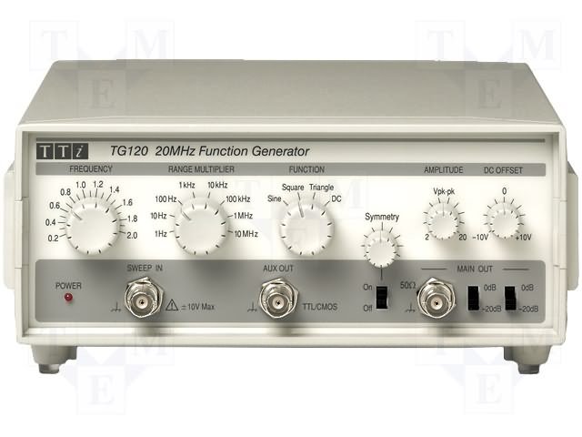 TG120 Signala generators