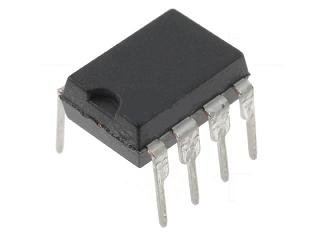 PIC10F200-I/P Mikroshēma, PIC microcontroller, Memory: 384B, SRAM: 16B, 4MHz, 2÷5.5VDC, DIP8