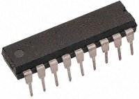 PIC16C56A-04/P Mikroshēma, PIC microcontroller, Memory: 768B, SRAM: 25B, EEPROM: 512B, 4MHz, DIP18