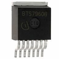 BTS650P SMD Mikroshēma Smart Highside High Current Power Switch, TO-263-7