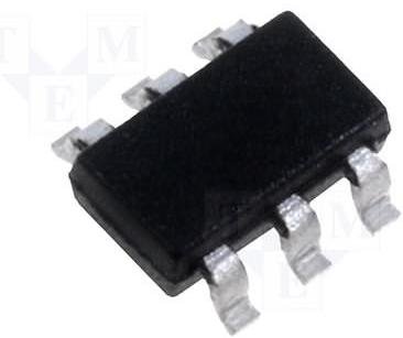 SN74LVC1T45DBVR(CT1) SMD Mikroshēma interface, transceiver, 420Mbps, 1.65÷5.5VDC, SOT23-6