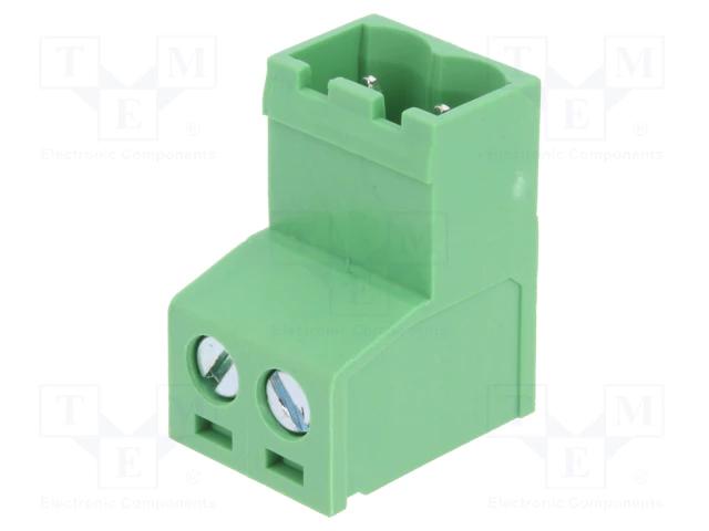 Terminal Blocks uz vadu, spraudnis, 2pin, 5.08mm, 2.5mm2, 20A