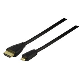 MicroHDMI 19p štekers/HDMI 19p štekers, versija 1.4, 2m