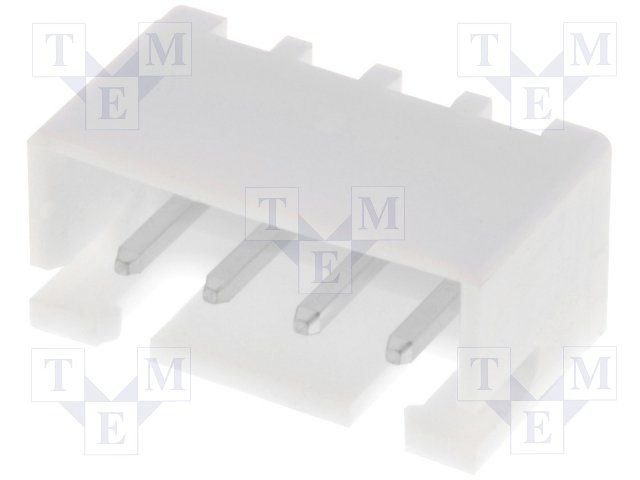 4pin, ligzda/papa, šasijai, solis=2.5mm, THT, 250V/3A