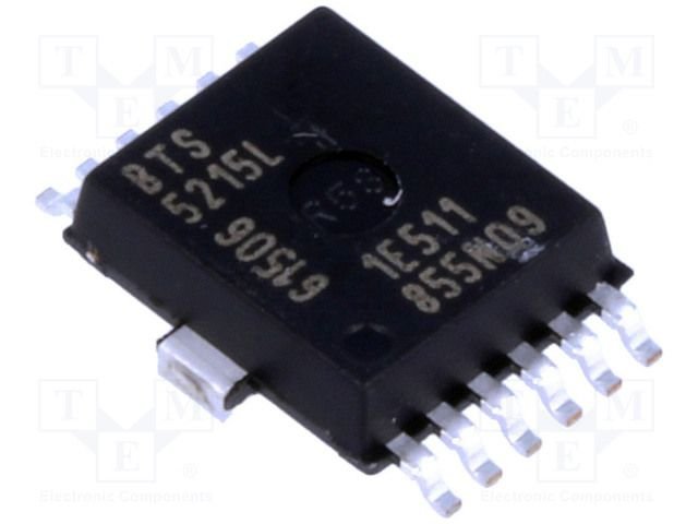 BTS5210L SMD Mikroshēma power switch, high-side, 1.8A, Channels: 2, N-Channel, BSOP12