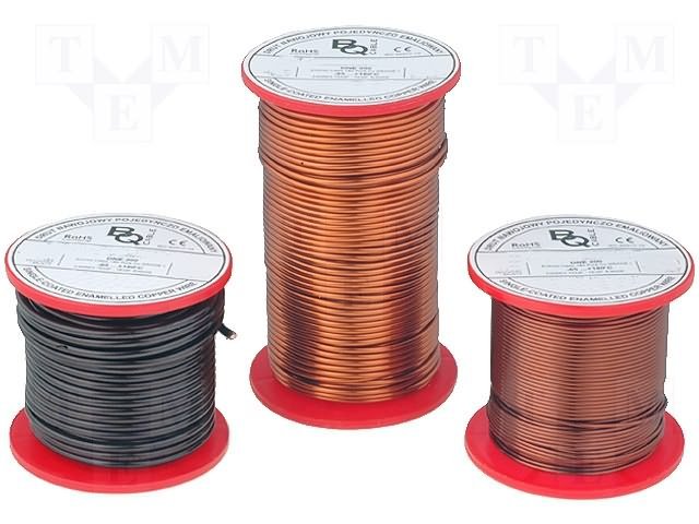 DNE0.15/0.25 Vads tinuma emaljēts 0.15mm, 1600m/250g