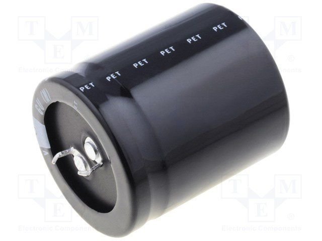 2200/63V 105C, Ø25x31.5mm, ±20%, Kondensators elektrolītisks, 3000h, SNAP-IN, NICHICON