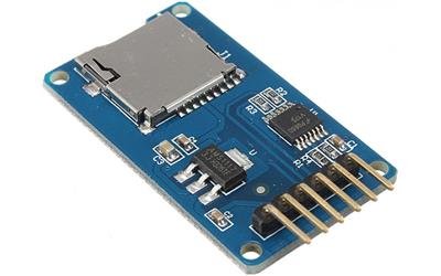 Modulis: MicroSD kartes adapters, SPI, 42x24x12mm, priekš ARDUINO