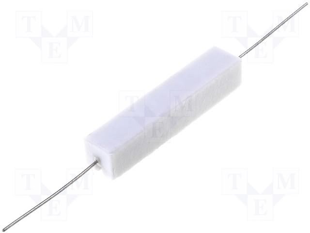 100R 10W, ±5%, Rezistors, 10x9x49mm