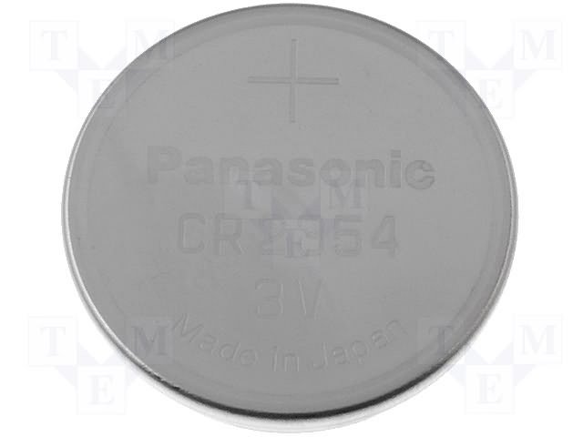 CR2354 litija baterija, 3.0V, Ø23x5.4mm, PANASONIC, 5.5gr