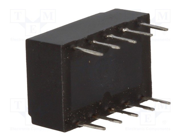 Relejs DC5V, DPDT, 2x0.5A/125VAC, 2x2A/30VDC, 250Ω(21mA), divi kontakti uz pārslēgšanu, 14.3x9.3x5.4mm, bistabilas/polarizetais, RELPOL