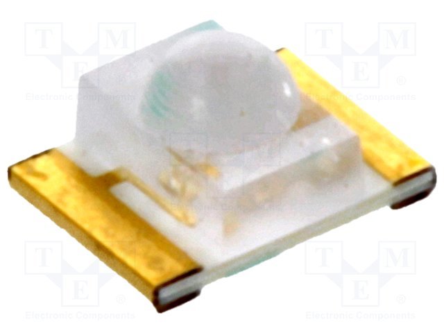 Gaismas diode SMD, zils, 1210, 800...1500mcd, 2.8...3.4V/20mA, 464-472nm, 35grad., 1210