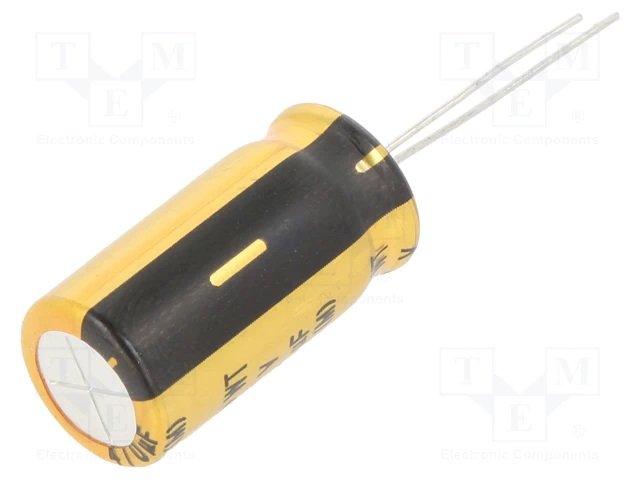 470/50V, -40...125°C, Ø12.5x25mm, ±20%, Kondensators elektrolītisks, 5000h, SAMWHA, ar lokanien izvadiem