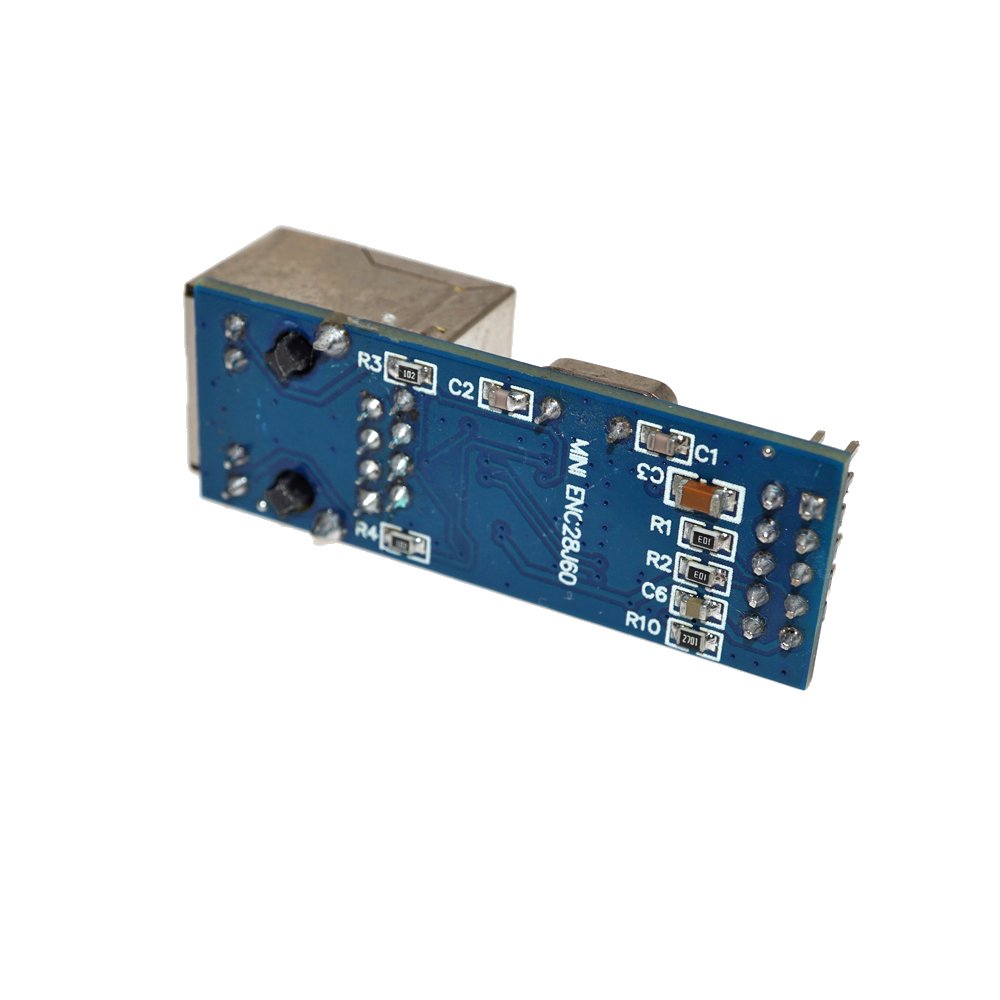 Modulis: Ethernet, 3.3VDC, SPI, ENC28J60, 50x20x15mm