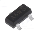 BAS16(A6) SMD Diode, 100V, 0.215A, 4ns, SOT23