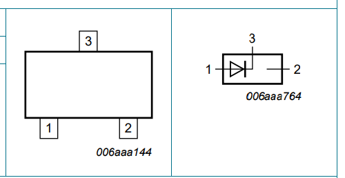 BAS16(A6) SMD Diode, 100V, 0.215A, 4ns, SOT23