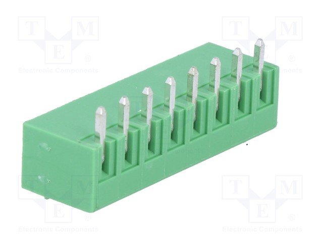 Terminal blocks PCB, štekers, 8pin, 3.50mm, 7A, leņķisks