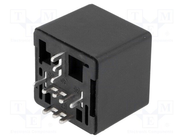 Relejs DC24V, SPDT, 60A/14VDC, 288Ω(83mA), viens kontakts uz pārslēgšanu, 28x28x25mm, RAYEX ELECTRONICS