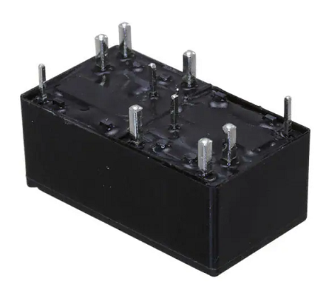 Relejs ar 2 tinumiem, 12VDC, SPDTx2, 25A/12VDC, 254R(47mA), 23.6x12.9x10.2mm, divi kontakti parallelu uz pārslēgšanu, TE Connectivity