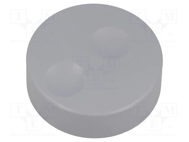 Potenciometru rokturitis Ø39.6x13.5mm, plastmasa, peleka krasa, Ø6mm, ar skrūvi