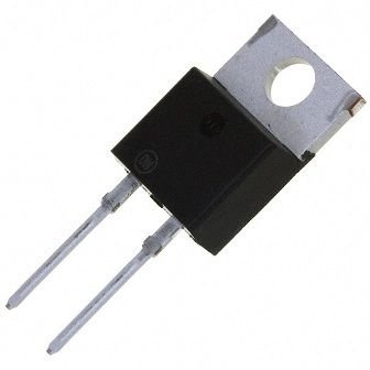 BYR29/600 Diode, 600V, 8A, 75ns, TO-220AC