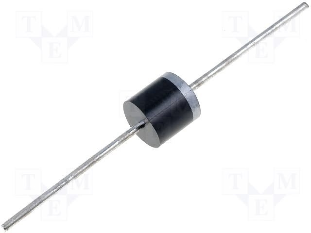 P2500K Diode, 1000V, 25A, 1.5µs, Ø8x7.5mm, P600