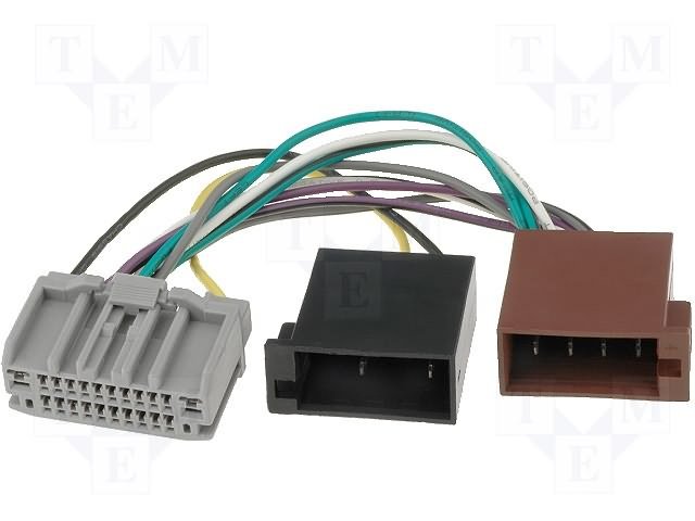 ZRS-182 Connector for radio Chrysler 2007-> ISO