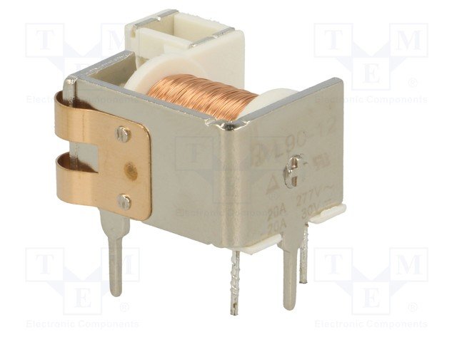 Relejs DC24V, SPDT, 30A/240VAC, 20A/30VDC, 660Ω(36mA), viens kontakts uz pārslēgšanu, atvērtais izpildījums, RAYEX ELECTRONICS