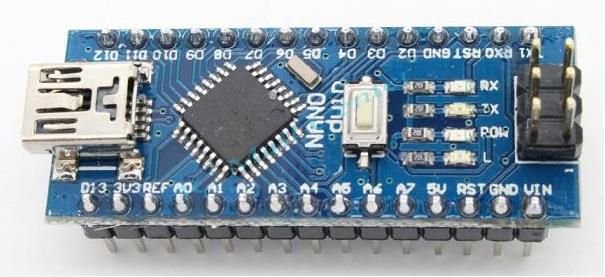 ARDUINO NANO (ATMEGA328P-AU), miniUSB-B