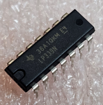 LP339N Mikroshēma Comparator, differential, 8us, 3÷30VDC, DIP14