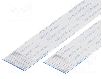 10pin, 250mm, solis 1.0mm, šlejfs, F&F