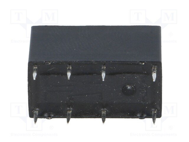 Relejs DC24V, DPDT, 2x1A/125VAC, 1.25A/30VDC, 3.84kΩ(6.5mA), divi kontakti uz pārslēgšanu, 20.5x10x11.4mm, RAYEX ELECTRONICS