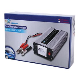 Sprieguma pārveidotājs 12VDC=>230VAC, 400W, izeja modificeta sinuoida