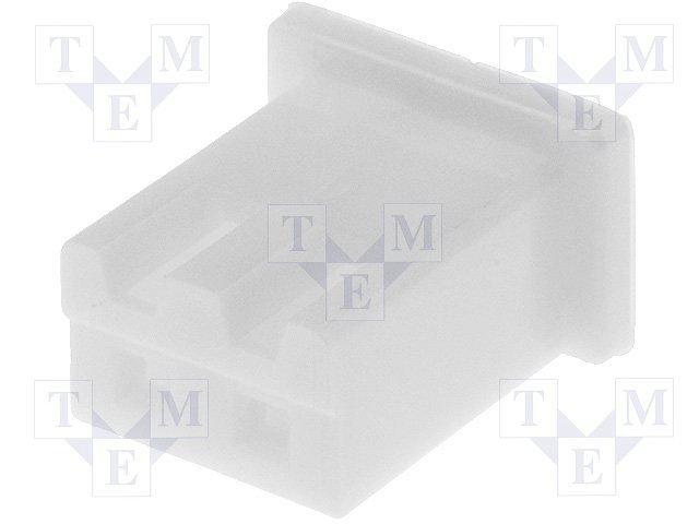 2pin, štekers/mama uz vadam, bez kontaktiem, solis=2.5mm, 250V/3A