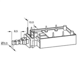 Sledzējs ME7, 5/80A 250VAC, ar papildus kontaktiem