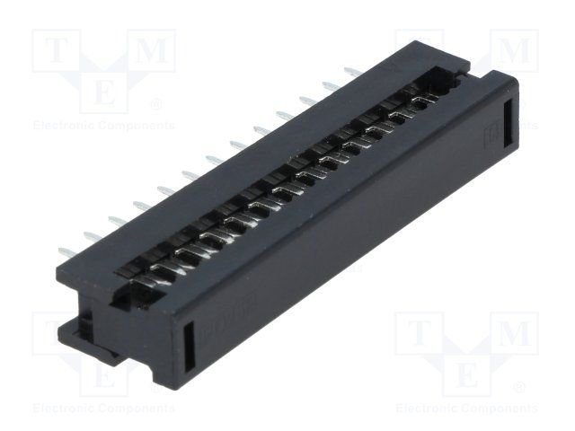 26pin(2x13), IDC, šleife/THT, solis=2.54x2.54mm