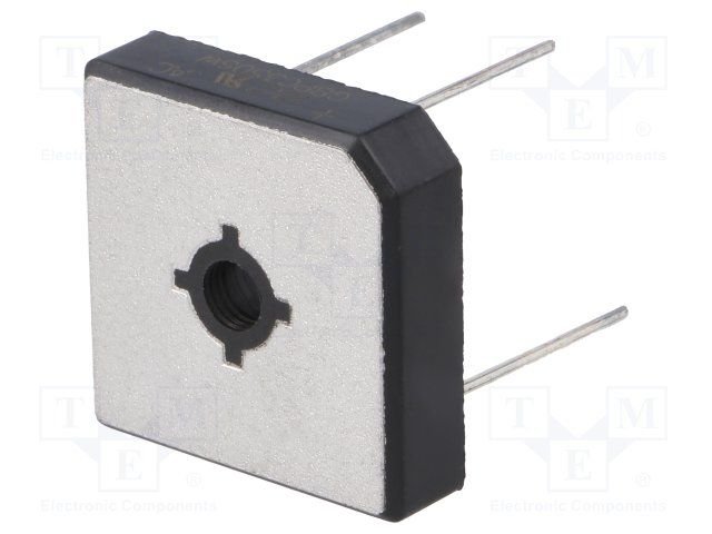 GBPC3506W Tiltiņš, 600V, 35A, apaļa veida izvadi d=1mm