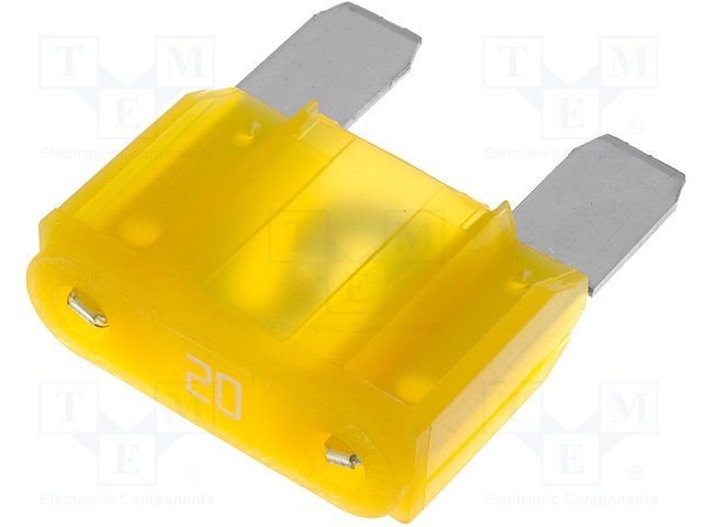 Drošinātājs auto MAXI, 20A, 32V, 29 x 35 x 9mm