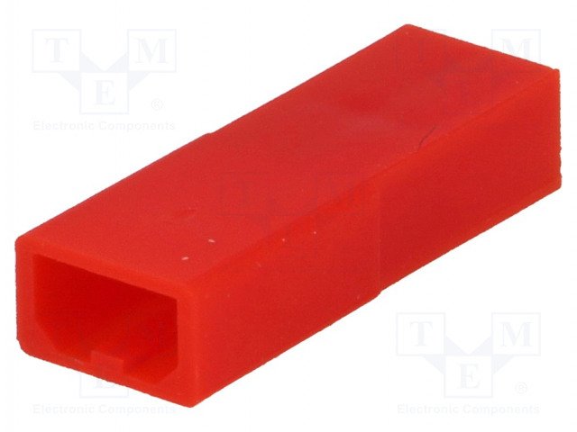 RCY connector, 2pin, ligzda/papa uz vadam, bez kontaktiem, solis=2.5mm, 250V/3A