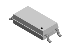 TCLT1109 SMD Optrons, izeja fototranzistors, 200-400%@5mA, Uce 70V, Uinsul: 5kV, SOP6L5