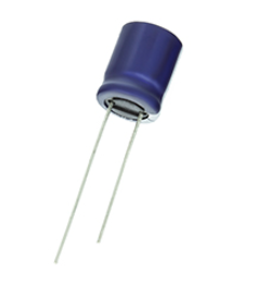 4.7/500V, 105C, Ø10x12.5mm, ±20%, Kondensators elektrolītisks, 5000h, SamYoung Electronics, ar lokaniem izvadiem