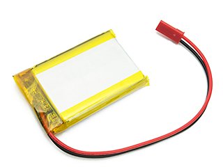 Akumulators Li-pol, 3.7V/1350mAh, konn+sock2.54*2pins, 5.0x37x59mm
