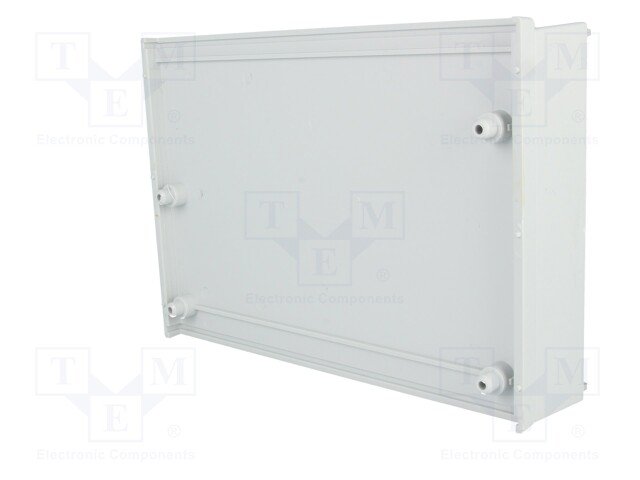 Plastmasas korpuss, 190x136x42mm, ABS, pelēkā krasa