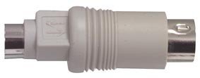 5din štekers uz 6pin MiniDIN (PS2) ligzda, savienotājs, AB961